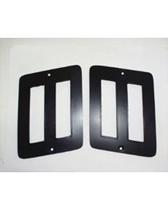 El Camino Rear Side Marker Light Bezels, 1973-1977