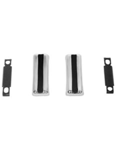 El Camino Tailgate Molding Extensions, Upper, 1968-1969