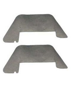Chevy Control Arm Dust Shields, 1955
