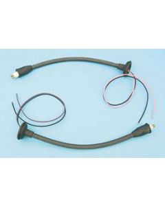 Taillight To Body Wiring Tube & Grommet Assembly,1957