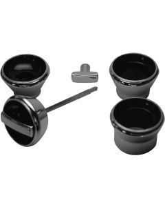 Dash Knob Bezel Set,1968