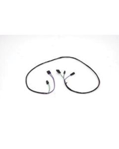 Chevelle Center Console Extension Wiring Harness, With Clock And Courtesy Light, 1966