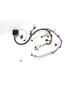 El Camino Dash Harness, Round Openings With Warning Lights,1971