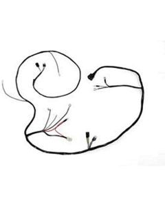 El Camino Front Light Harness, V8, With Factory Heavy Duty Generator, 1959