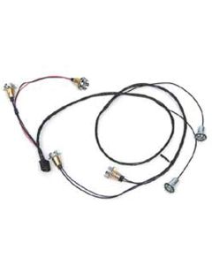 El Camino Rear Body Light Harness, Rear Section, 1959