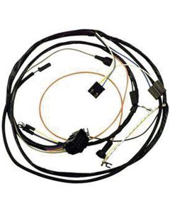 El Camino Engine Harness, V8, With Manual Transmission And Warning Lights, 1974-1975