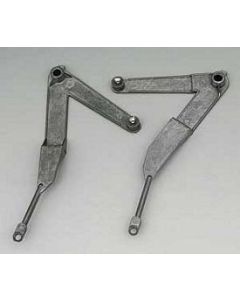Chevy Heater & Defroster Levers, Deluxe, 1955