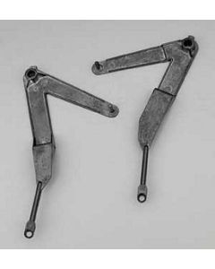 Heater/Defroster Levers,Deluxe,1956