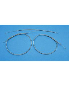 Chevy Heater Cable Set, Deluxe, 1955