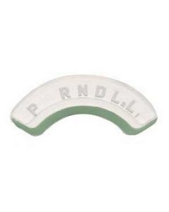 Chevy Shifter Indicator Lens, Turbo Hydra-Matic 350, 400 Automatic Transmission, 1955-1956
