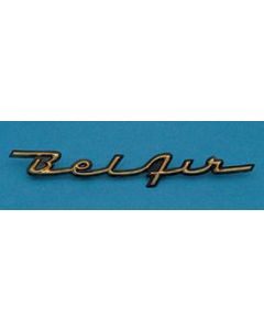 Chevy Dash Script Emblem, Bel Air, 1957