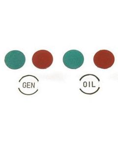 1957 Chevy Dash Indicator Light Lens Set