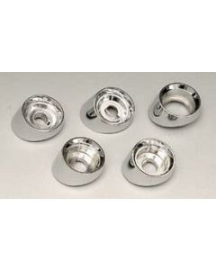 Chevy Dash Bezel Set, Chrome Ring, 1957