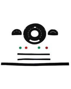 Chevy Instrument Cluster Refacing Kit, 1957