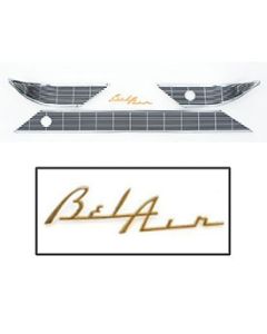 Dash Trim,Bel Air,No Radio Holes,1956