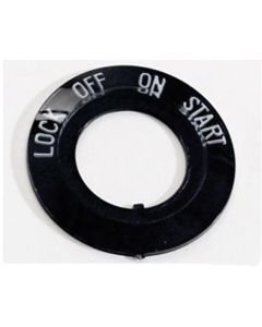 Chevy Ignition Bezel Insert, Plastic, Bel Air, 1955-1956