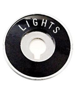 Headlight Bezel,Chrome,With Plastic Insert,55-56