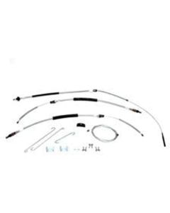 El Camino Parking Brake Cable Kit, With TH400 Transmission,Stainless Steel, 1973-1977