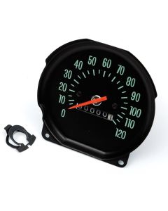 El Camino Speedometer, For Round Style Gauge Dash, With Console Shift Only, 1970