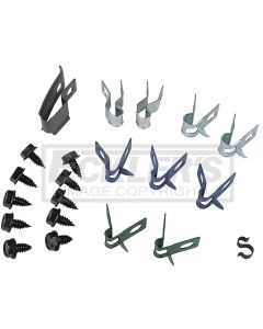 El Camino Brake Line Clip Set, 1969