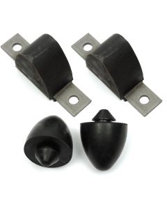 Front Control Arm Bumpers, Rubber 59-60 Lowers & Uppers Kit