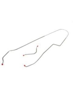 El Camino Brake Line, Front To Rear, For Factory Drum BrakeCar, OE Steel, 1970