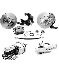 El Camino Front Disc Brake Conversion Kit, With Drop Spindle, 1964-1972