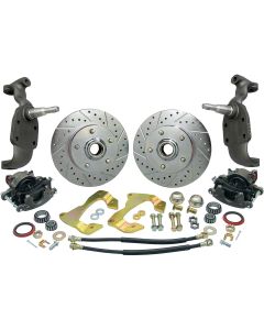 El Camino Disc Brake Conversion Kit, Front, With 2" Drop Spindles, 1959-1960