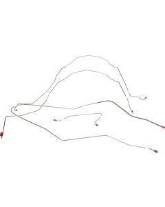 El Camino Front Disc Brake Lines, For Disc Brake Conversion, OE Steel, 1959-1960