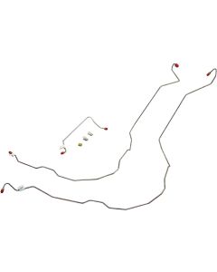 1967-72 El Camino Big Brake Front Brake Line Conversion Kit, Big Block