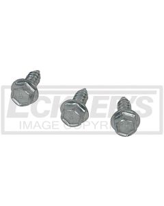 El Camino Windshield Washer Bottle Bracket Fasteners, 1964-1966