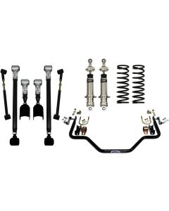 El Camino Rear Suspension, Speed Kit 3 For Stock Axle Rear End, Detroit Speed (DSE), 1964-1966