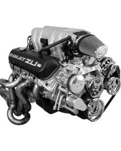 El Camino Vintage Air Front Runner Serpentine System, Big Block, Without Power Steering,  Chrome Pulleys & Bare Brackets