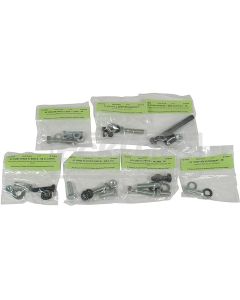 El Camino Heater & Air Conditioning Fastener Kit, Small Block On Engine, 1966-1967