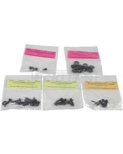 El Camino Heater & Air Conditioning Fastener Kit, Small Block Rear Of Firewall, 1966
