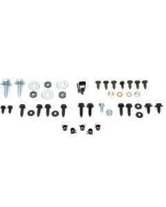 El Camino Heater & Air Conditioning Fastener Kit, Small Block Rear Of Firewall, 1969