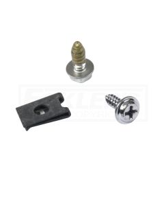 El Camino Air Conditioning Outlet Duct Support Fasteners, Left Hand Side, 1968