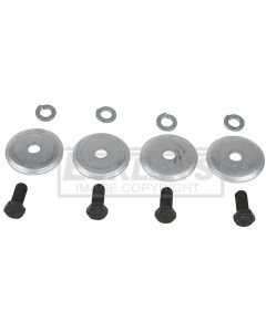 El Camino Upper Control Arm Bushing Fasteners, 1964-1972