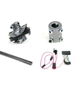 El Camino Ididit Column Installation Kit, For Cars With Power Steering, 13/16" 36 Spline, 1966