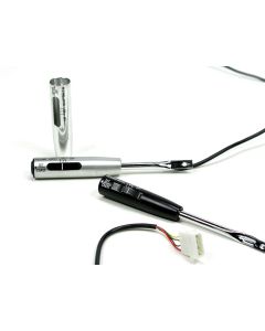 El Camino Ididit Column Turn Signal Lever Cover, With Cruise Control Function, Brushed Aluminum