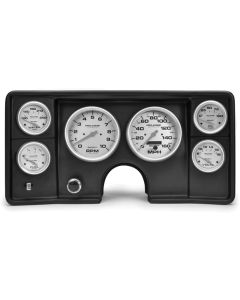 El Camino Instrument Cluster Panel, Black Finish, With Ultra-Lite Gauges, 1978-1981