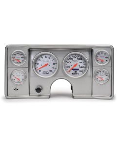 El Camino Instrument Cluster Panel, Aluminum Finish, With Ultra-Lite Gauges, 1978-1981