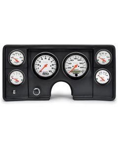 El Camino Instrument Cluster Panel, Black Finish, With Phantom Gauges, 1978-1981