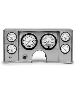 El Camino Instrument Cluster Panel, Aluminum Finish, With Phantom Gauges, 1978-1981