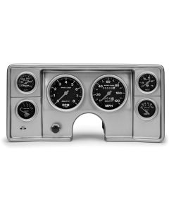El Camino Instrument Cluster Panel, Aluminum Finish, With Sport Comp Gauges, 1978-1981