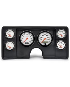 El Camino Instrument Cluster Panel, Black Finish, With Phantom Gauges, 1982-1987