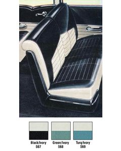 Chevy Interior Package Kit, Delray 2-Door Sedan, 1956
