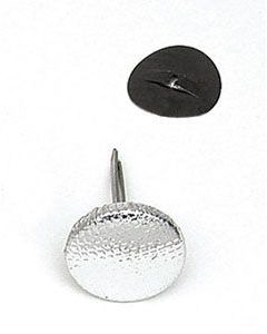 Seat Button,Silver,Bel Air,56-57