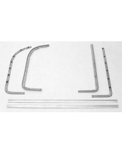 Chevy Door Edge Bands, 2-Door Hardtop & Convertible, 1955-1957