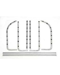 Chevy Door Edge Bands, 2-Door Sedan,  Wagon, Nomad,  Delivery, 1955-1957